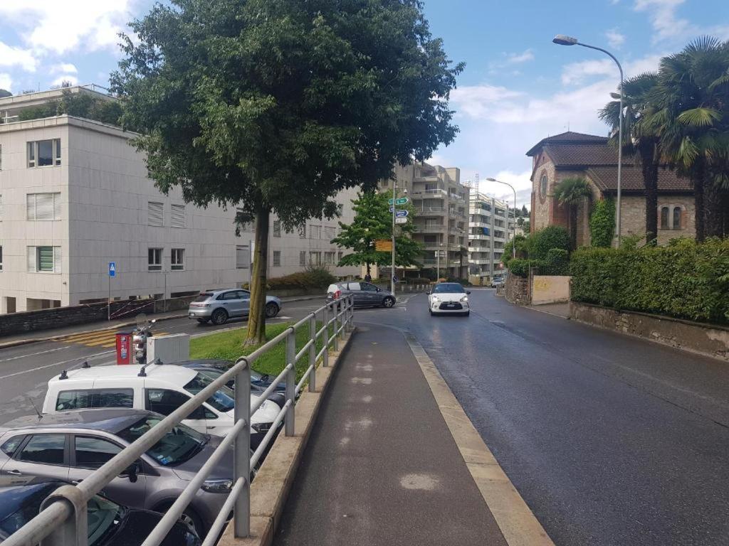 Central Lugano Family Flat 2 Bedrooms Lake View Exterior photo
